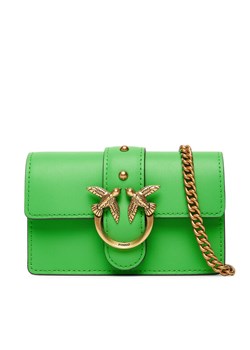 PINKO Torebka Love One Micro C . AI 24-25 PCPL 100064 A0F1 Zielony ze sklepu MODIVO w kategorii Kopertówki - zdjęcie 184608319