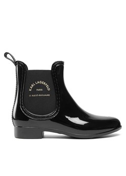 KARL LAGERFELD Kalosze KL94770 Czarny ze sklepu MODIVO w kategorii Kalosze damskie - zdjęcie 184608369