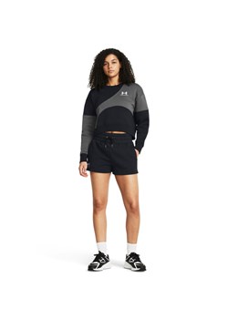 Damskie spodenki dresowe Under Armour UA Icon Fleece Boxer Shorts - czarne ze sklepu Sportstylestory.com w kategorii Szorty - zdjęcie 184610817