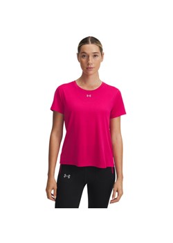 Damska koszulka do biegania Under Armour UA Trail Run SS - różowa ze sklepu Sportstylestory.com w kategorii Bluzki damskie - zdjęcie 184611187