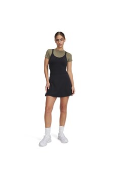 Damska sukienka Under Armour Meridian Dress - czarna ze sklepu Sportstylestory.com w kategorii Sukienki - zdjęcie 184611196