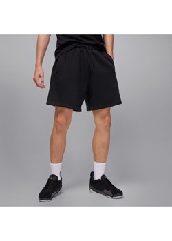 Spodenki męskie z nadrukiem Jordan Brooklyn Fleece - Czerń ze sklepu Nike poland w kategorii Spodenki męskie - zdjęcie 184611249
