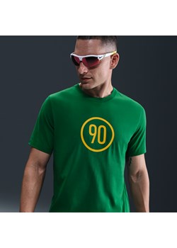 Męski T-shirt piłkarski Nike Total 90 - Zieleń ze sklepu Nike poland w kategorii T-shirty męskie - zdjęcie 184611297