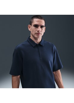 Męska koszulka polo Dri-FIT Nike 24.7 ImpossiblySoft - Niebieski ze sklepu Nike poland w kategorii T-shirty męskie - zdjęcie 184611306