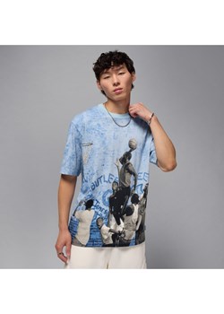 Męski T-shirt z nadrukiem Air Jordan 85 - Niebieski ze sklepu Nike poland w kategorii T-shirty męskie - zdjęcie 184611307