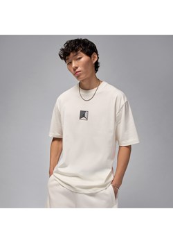 T-shirt męski Jordan Brooklyn - Biel ze sklepu Nike poland w kategorii T-shirty męskie - zdjęcie 184611309