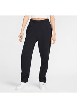 Spodnie z dzianiny z luźnymi nogawkami Nike Wool Classics - Czerń ze sklepu Nike poland w kategorii Spodnie męskie - zdjęcie 184611316