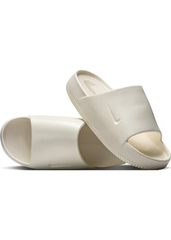 Klapki damskie Nike Calm - Brązowy ze sklepu Nike poland w kategorii Klapki damskie - zdjęcie 184611335