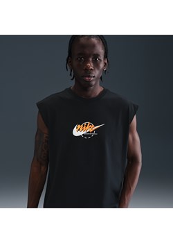 Męski T-shirt do koszykówki Nike - Czerń ze sklepu Nike poland w kategorii T-shirty męskie - zdjęcie 184611358