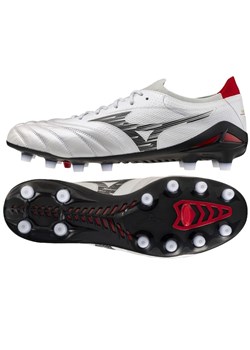 Buty piłkarskie Mizuno Morelia Neo Iv Beta Elite Fg M P1GA254209 białe ze sklepu ButyModne.pl w kategorii Buty sportowe męskie - zdjęcie 184611875