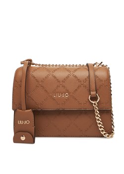 Torebka Liu Jo Ecs M Crossbody AF5055 E0538 Brązowy ze sklepu eobuwie.pl w kategorii Listonoszki - zdjęcie 184612196