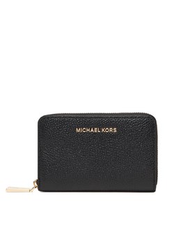 Mały Portfel Damski MICHAEL Michael Kors Jet Set 32F9GJ6D0L Czarny ze sklepu eobuwie.pl w kategorii Portfele damskie - zdjęcie 184612236