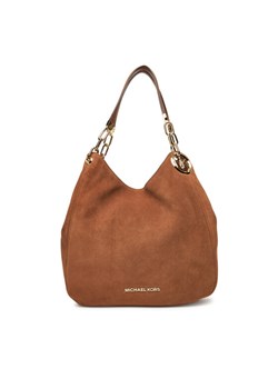 Torebka MICHAEL Michael Kors Lillie  30F3G0LE3S Brązowy ze sklepu eobuwie.pl w kategorii Torby Shopper bag - zdjęcie 184612269