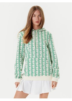 Lacoste Bluza SH2855 Zielony Classic Fit ze sklepu MODIVO w kategorii Bluzy damskie - zdjęcie 184613257