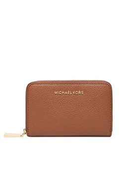 MICHAEL Michael Kors Mały Portfel Damski Jet Set 32F9GJ6D0L Brązowy ze sklepu MODIVO w kategorii Portfele damskie - zdjęcie 184613268
