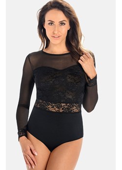 Czarne body damskie Melanie, Kolor czarny, Rozmiar L, Teyli ze sklepu Intymna w kategorii Body damskie - zdjęcie 184614357