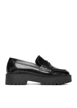 Loafersy Gino Rossi C-CARRIE1 Czarny ze sklepu eobuwie.pl w kategorii Lordsy damskie - zdjęcie 184614836