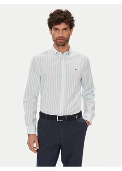 Tommy Hilfiger Koszula MW0MW39159 Błękitny Regular Fit ze sklepu MODIVO w kategorii Koszule męskie - zdjęcie 184615029