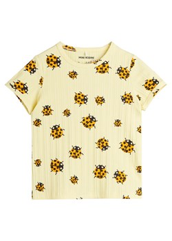 MINI RODINI T-Shirt 2522010623 Żółty Regular Fit ze sklepu MODIVO w kategorii Bluzki dziewczęce - zdjęcie 184615078
