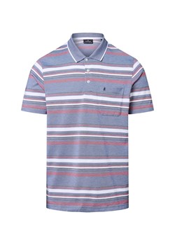 Ragman Męska koszulka polo Mężczyźni granatowy w paski ze sklepu vangraaf w kategorii T-shirty męskie - zdjęcie 184615486