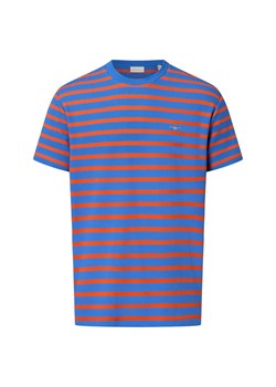 Gant Koszulka męska Mężczyźni Bawełna niebieski w paski ze sklepu vangraaf w kategorii T-shirty męskie - zdjęcie 184615499