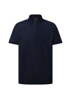 Tommy Hilfiger Męska koszulka polo Mężczyźni Bawełna granatowy jednolity ze sklepu vangraaf w kategorii T-shirty męskie - zdjęcie 184615509