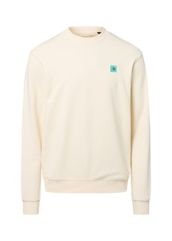 Scotch & Soda Bluza męska Mężczyźni Bawełna écru jednolity ze sklepu vangraaf w kategorii Bluzy męskie - zdjęcie 184615516