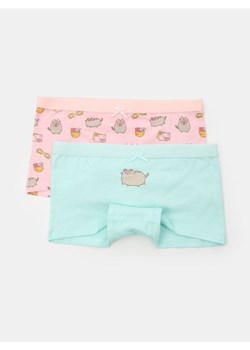 Sinsay - Bokserki 2 pack Pusheen the Cat - wielobarwny ze sklepu Sinsay w kategorii Majtki dziecięce - zdjęcie 184616979