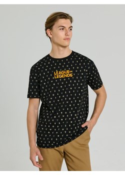 Sinsay - Koszulka z nadrukiem League of Legends - czarny ze sklepu Sinsay w kategorii T-shirty męskie - zdjęcie 184616988