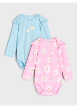 Sinsay - Body 2 pack - fioletowy ze sklepu Sinsay w kategorii Odzież dla niemowląt - zdjęcie 184616999