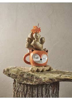 Sinsay - Ceramiczny kubek z uchem w kształcie lisa - pomarańczowy ze sklepu Sinsay w kategorii Kubki - zdjęcie 184617005