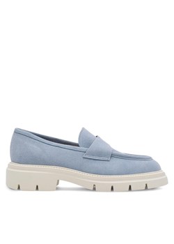 Gino Rossi Loafersy GRACE-E24-26372LM Błękitny ze sklepu MODIVO w kategorii Półbuty damskie - zdjęcie 184617258
