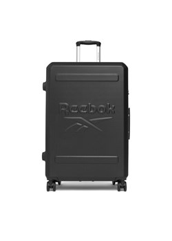 Walizka duża Reebok RBK-WAL-022-CCC-L Czarny ze sklepu eobuwie.pl w kategorii Walizki - zdjęcie 184620317
