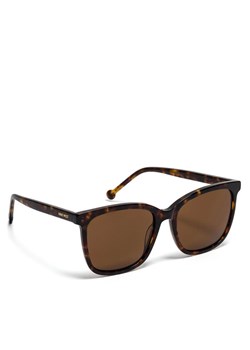 Okulary przeciwsłoneczne Nine West NW 6626S Brązowy ze sklepu eobuwie.pl w kategorii Okulary przeciwsłoneczne damskie - zdjęcie 184620365