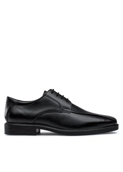 Półbuty Geox U Brandolf A U024VA 00043 C9999 Czarny ze sklepu eobuwie.pl w kategorii Buty eleganckie męskie - zdjęcie 184620378
