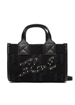 Torebka KARL LAGERFELD 246W3012 Czarny ze sklepu eobuwie.pl w kategorii Torby Shopper bag - zdjęcie 184620476
