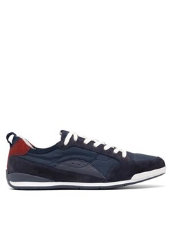 Sneakersy Gino Rossi ALESSIO-01 MI08 Granatowy ze sklepu eobuwie.pl w kategorii Półbuty męskie - zdjęcie 184620495