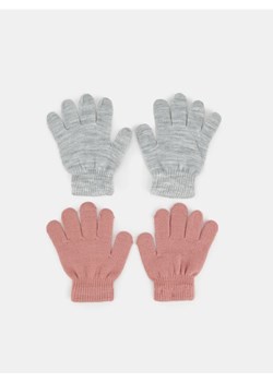 Sinsay - Rękawiczki 2 pack - szary ze sklepu Sinsay w kategorii Rękawiczki dziecięce - zdjęcie 184623116