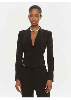 Pinko Marynarka Goldrake Giacca . 101717 A13E Czarny Slim Fit ze sklepu MODIVO w kategorii Marynarki damskie - zdjęcie 184623196