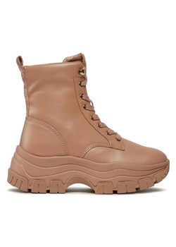 Guess Botki Bissonn FL8BIN Beżowy ze sklepu MODIVO w kategorii Workery damskie - zdjęcie 184623216
