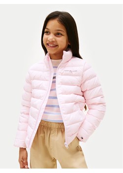 Tommy Hilfiger Kurtka puchowa Essential KS0KS00652 S Różowy Regular Fit ze sklepu MODIVO w kategorii Kurtki dziewczęce - zdjęcie 184623239