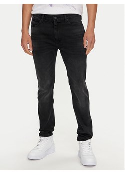Hugo Jeansy 50524229 Czarny Extra Slim Fit ze sklepu MODIVO w kategorii Jeansy męskie - zdjęcie 184623255