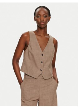 MAX&Co. Kamizelka 2426156012200 Brązowy Regular Fit ze sklepu MODIVO w kategorii Kamizelki damskie - zdjęcie 184623258