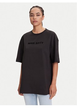 Miss Sixty T-Shirt 6S2SJ76100 Czarny Oversize ze sklepu MODIVO w kategorii Bluzki damskie - zdjęcie 184623268
