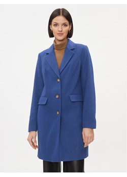 Vero Moda Płaszcz przejściowy 10288831 Niebieski Regular Fit ze sklepu MODIVO w kategorii Płaszcze damskie - zdjęcie 184623285
