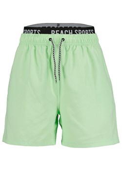 Blue Seven Szorty kąpielowe 646577 X Zielony Regular Fit ze sklepu MODIVO w kategorii Kąpielówki chłopięce - zdjęcie 184623405