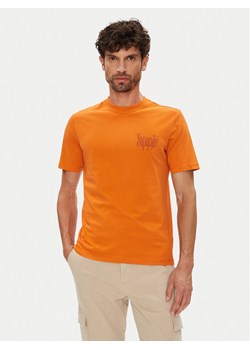 Napapijri T-Shirt S-Turrach NP0A893U Pomarańczowy Regular Fit ze sklepu MODIVO w kategorii T-shirty męskie - zdjęcie 184623415