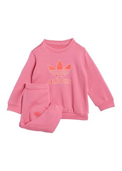adidas Dres Trefoil JY0137 Różowy Regular Fit ze sklepu MODIVO w kategorii Odzież dla niemowląt - zdjęcie 184623499