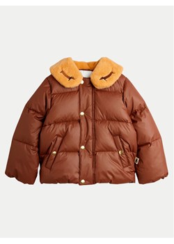 Mini Rodini Kurtka puchowa 2471013316 Brązowy Regular Fit ze sklepu MODIVO w kategorii Kurtki chłopięce - zdjęcie 184623605