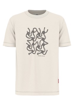 JOOP! Jeans T-Shirt 15 JJJ-08Anup 30047002 Beżowy Modern Fit ze sklepu MODIVO w kategorii T-shirty męskie - zdjęcie 184623648